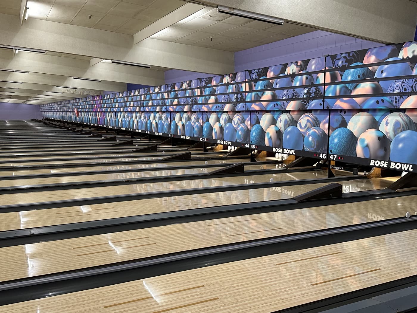 Bowling at REVS Rose Bowl