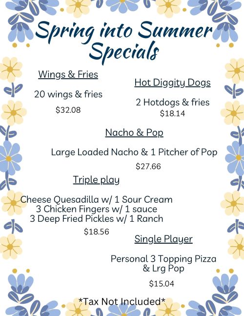 Spring into Summer Specials &ndash; REVS Rose Bowl